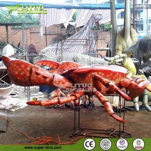 Fiberglass Large <span class=keywords><strong>Crab</strong></span> <span class=keywords><strong>Statue</strong></span>ためSea Food Restaurant Outdoor Decor - Product Image 3