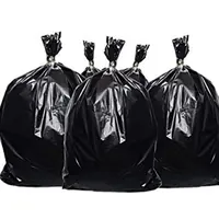 Dark green construction waste bags, 55x95cm