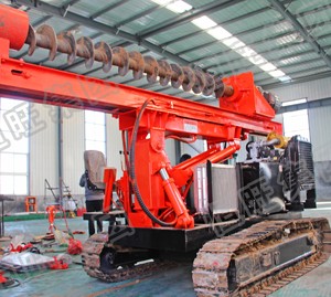 ロータリーボアシートファンデーションプレスピリングドリルパイルマシン油圧スクリューパイルドライバーハンマーマシンポストドライバーパイリング - Product Image 5