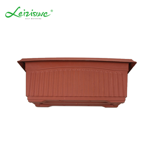 Macetas y jardineras de plástico rectangulares largas y redondas de <span class=keywords><strong>terracota</strong></span> para el cultivo de vegetales - Product Image 3