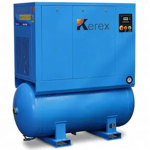 Silencioso Parafuso compressor de ar com secador de ar e tanque de ar de KEREX China