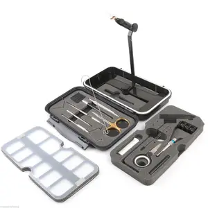 Wholesale travel fly tying vise and tools kit