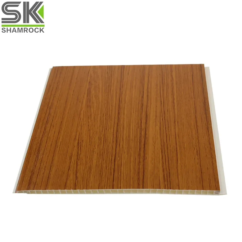Pop design materiale da costruzione in legno di bambù della parete del pvc e pannelli del soffitto