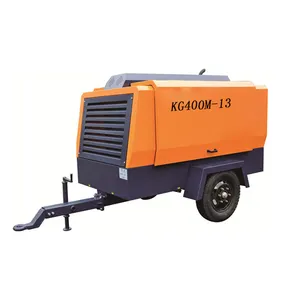 Parafuso diesel 13bar mineração compressor de ar preço feito em kerex KG400M-13