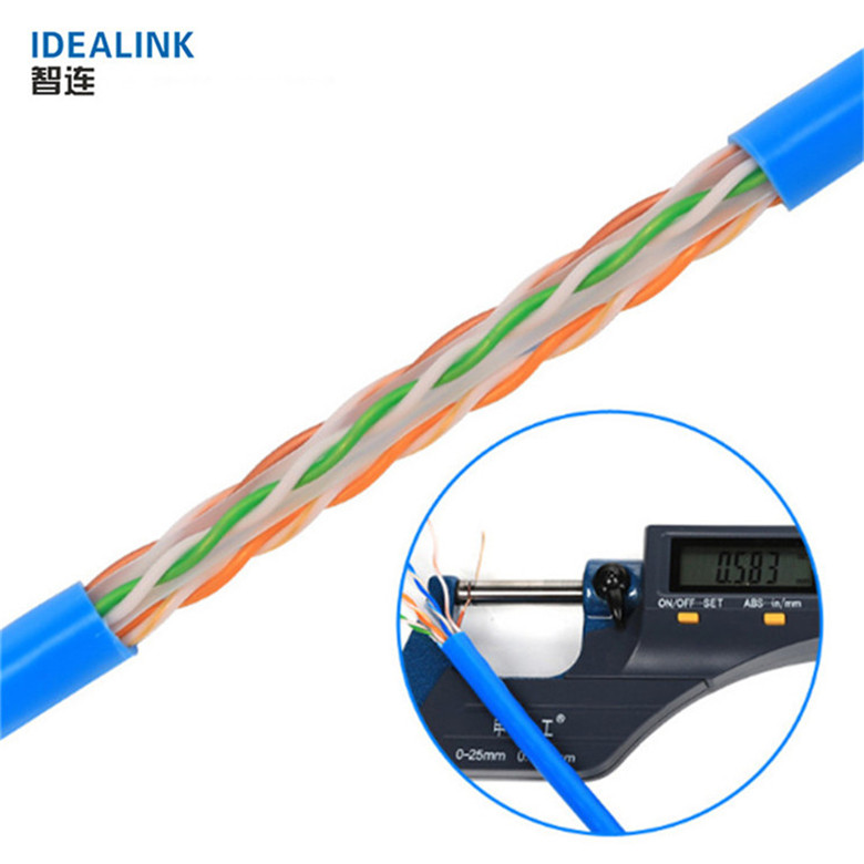Водонепроницаемый Открытый Ccc Rohs 4 пара Ethernet Cat6 сетевой кабель для передачи данных