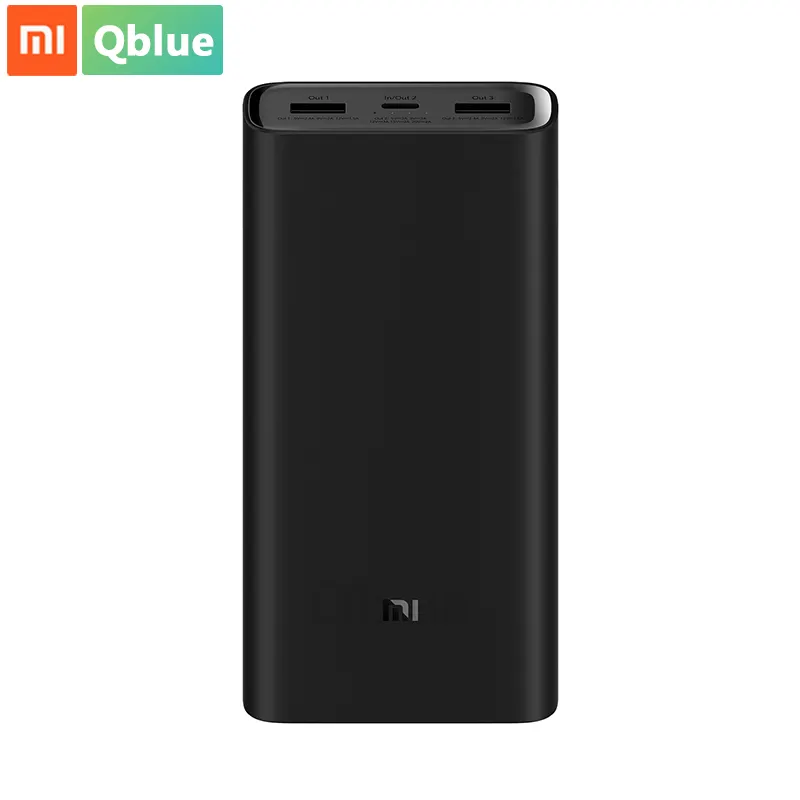 New Original Xiaomi Power Bank 3 20000mAh Portable Charger Dual USB Mi Powerbank External Battery