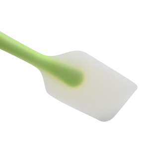 Green Translucent Food Grade Stocked Feature <strong>Silicone</strong> and Nylon Kitchen Scraper