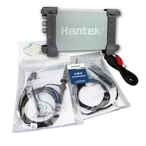 Hantek 6102BE Chất Lượng Cao Vỏ Kim Loại USB Kỹ Thuật Số Ảo Oscilloscope 100MHz 250 MS/s Hantek6102BE PC Dựa USB Dao Động