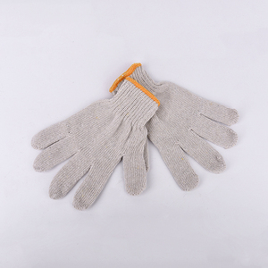 Fabricant direct gant de sécurité en coton blanc naturel guantes guanti calibre 7 calibre 10 <span class=keywords><strong>machiniste</strong></span> travaillant dans l'industrie luvas en gros - Product Image 1