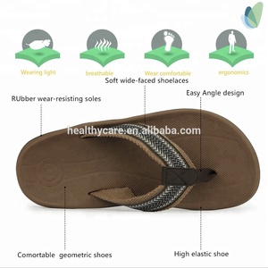 Chanclas de masaje para hombre, calzado de alta calidad para actividades de interior y exterior, sandalias masajeadoras - Product Image 3