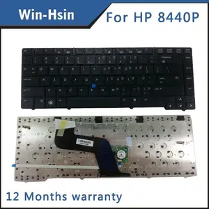 Grand clavier d'ordinateur portable pour hp 8440 p clavier d'ordinateur portable