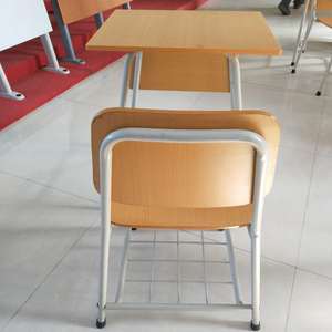 Mobilier scolaire vietnamien en bois, siège unique, meilleur mobilier scolaire, bureau et chaise pour étudiants - Product Image 4