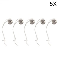 Douille de lampe en céramique MR16 GU5.3 à prix d'usine, connecteurs, adaptateur LED CFL halogène, base de lampe G4 avec câble de 15 cm