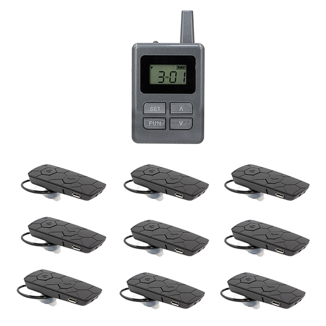 Ringbell 2.4GHz Wireless Tour Guide System Audio Guide System