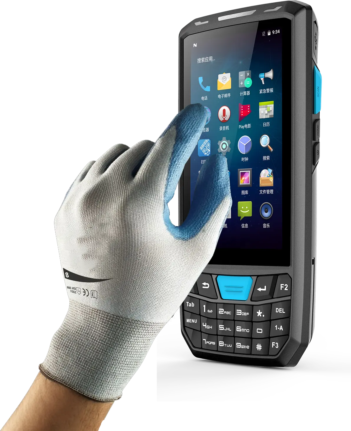 PDA T80 Android NFC Barcode Handliche Terminal Punkt mobile Android PDA