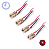 Module de diodes rouge 650nm 5V 5mW, Module de Diode 6mm Mini points