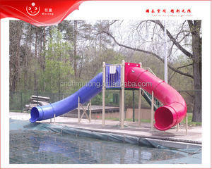 Grand <span class=keywords><strong>toboggan</strong></span> aquatique <span class=keywords><strong>en</strong></span> plastique et fibre de verre <span class=keywords><strong>pour</strong></span> adultes, fabriqué <span class=keywords><strong>en</strong></span> Chine, jeu de <span class=keywords><strong>piscine</strong></span> extérieur, prix bas, vente d'été - Product Image 2