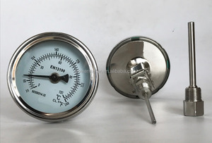 Termômetro bimental en13190, 100mm, <span class=keywords><strong>120</strong></span> graus c 1/2 npt inferior - Product Image 3