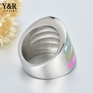 Delicado Colorido <span class=keywords><strong>de</strong></span> Los <span class=keywords><strong>Anillos</strong></span> <span class=keywords><strong>de</strong></span> <span class=keywords><strong>promesa</strong></span> Para Las Parejas <span class=keywords><strong>de</strong></span> La Boda A Juego - Product Image 5