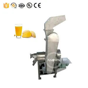 2024 Carrot apple juice crushing machine fruit vegetable juice processing crusher machine