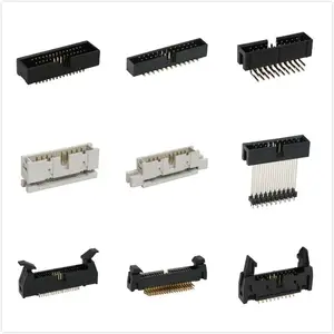 WANHAI box header shrouded header 1.27 미리메터/2.0 미리메터/2.54 미리메터 pitch pcb connector