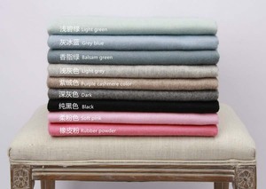 Écharpe en cachemire de couleur unie et Cappa pour toutes les saisons - Product Image 3