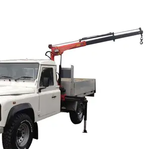 High Performance Small Hydraulic Boom Car Lift Crane for Sale