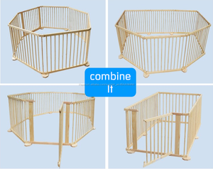 LFP008 Bebé <span class=keywords><strong>Corralito</strong></span> De <span class=keywords><strong>Madera</strong></span> Bebé - Product Image 2