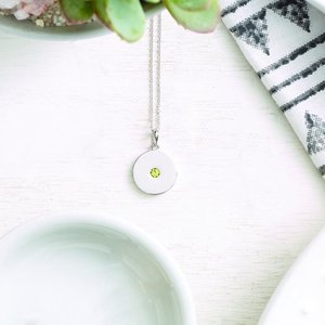 Inspire gioielli in acciaio inox Su Misura Personalizzato <span class=keywords><strong>collana</strong></span> disco inciso <span class=keywords><strong>con</strong></span> i bambini nomi e compleanni, Nome Del Bambino collane - Product Image 6