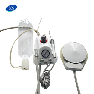 Laboratorio portatile mini turbina dentale unità scatola di controllo con 3 way siringa di plastica Desk-top tipo di lavoro con aria compressore - Product Image 2