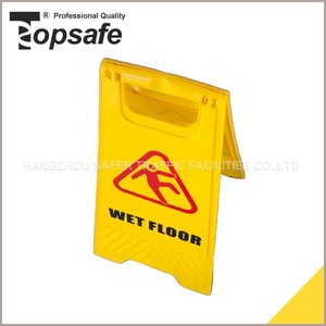 Precaución piso mojado un signo <span class=keywords><strong>de</strong></span> pie libre board limpieza en <span class=keywords><strong>curso</strong></span> <span class=keywords><strong>de</strong></span> doble cara - Product Image 1