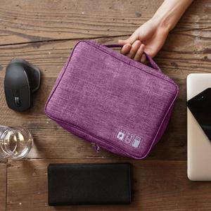 Estuche <span class=keywords><strong>de</strong></span> viaje impermeable portátil OEM para dispositivos USB digitales Estilo <span class=keywords><strong>de</strong></span> moda Bolsa <span class=keywords><strong>de</strong></span> disco duro cosmético Malla <span class=keywords><strong>de</strong></span> cremallera <span class=keywords><strong>de</strong></span> gran capacidad - Product Image 6