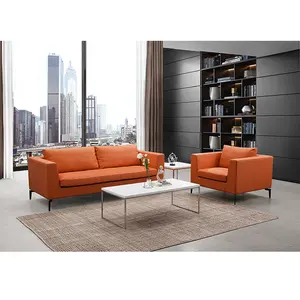 Wholesale modern design leather couch sofa set furniture living room sofas