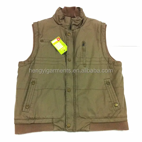 Newest Design Fashion Men Waistcoat Mens Winter Vest