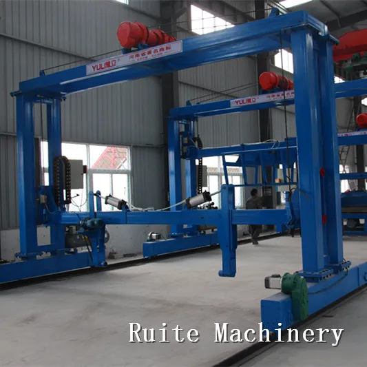 Concrete Slat Machine with 3*1.2m Polishing Mould for Pig Floor