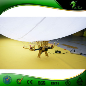 Práctico de productos de publicidad de tipo globo dirigible inflable, rc dirigible con led de iluminación, inflable blimp venta - Product Image 4