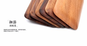 Plato cuadrado de <span class=keywords><strong>madera</strong></span> de haya, plato de <span class=keywords><strong>madera</strong></span> de 16,5 cm - Product Image 4
