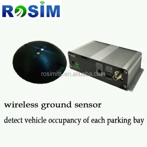ROSIM 无线地面传感器实时检测每个停车位的车辆占用情况