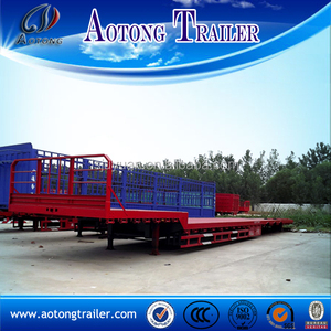 3 essieu 50 tonnes concave type de faisceau low loader <span class=keywords><strong>remorque</strong></span> <span class=keywords><strong>vente</strong></span> avec mécanique échelle - Product Image 4