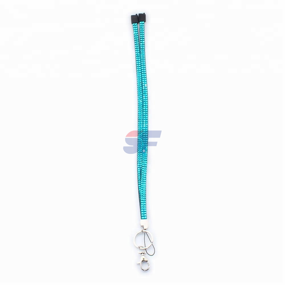 Silicone Rainbow Print Abacus Round Beads Custom Keychain Lanyard Image 3
