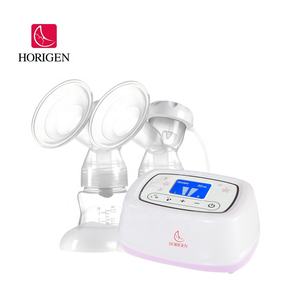 Extractor de Leche <span class=keywords><strong>Eléctrico</strong></span> Doble HORIGEN, Control de Succión Independiente Izquierdo/Derecho, Bajo Ruido, Fuerte Vacío, Extractores de Leche Dobles - Product Image 1