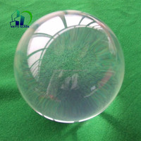Boule en acrylique transparente et colorée