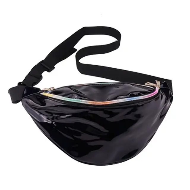 Custom Designer PU Leather Fanny Packs Waist Bag For Women