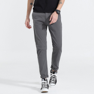 <span class=keywords><strong>Pantaloni</strong></span> <span class=keywords><strong>pantaloni</strong></span> <span class=keywords><strong>chino</strong></span> in cotone personalizzati da <span class=keywords><strong>uomo</strong></span> lisci leggeri con cerniera mosca tessuto resistente <span class=keywords><strong>Slim</strong></span> <span class=keywords><strong>Fit</strong></span> elegante e funzionale abbigliamento Casual di tutti i giorni - Product Image 4