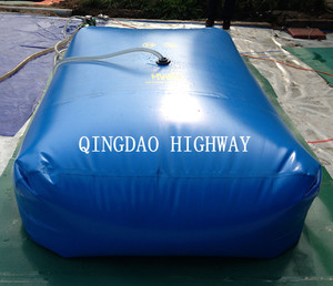 Réservoir à eau en PVC ou TPU de 500 gallons pour le stockage, la collecte et le transport de l'eau - Product Image 1