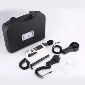 FLUS ET-965 Misuratore Ambientale Multifunzione 5 in 1: Misuratore di Luce, Misuratore di Livello Sonoro, Misuratore di Umidità/Temperatura, Anemometro - Product Image 3