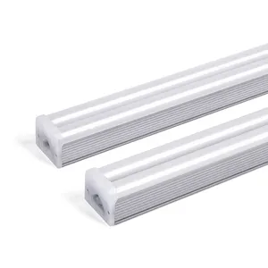 ETL TUC CE SAA Lampu Industri Yang Disetujui 1200Mm 30W/40W T5 Led Batten Cahaya Linier Dapat Dihubungkan 4 Kaki T5 Led Batten Pas