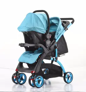 Mamakids K-98KC סין עשה עגלת pram נסיעות מערכת 2 ב 1 בייבי עגלת