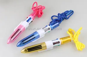 قلم رقبة معلق ، قلم كتابة ، قلم متعدد الألوان على شكل حيوان