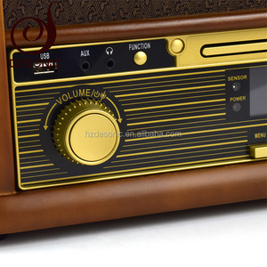 Nouveau système de platine en bois naturel, avec <span class=keywords><strong>radio</strong></span> DAB, meilleure vente - Product Image 4